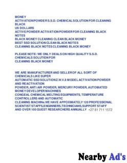 Buy SSD Chemical Solution Online Call +27 81 711 1572 - 2